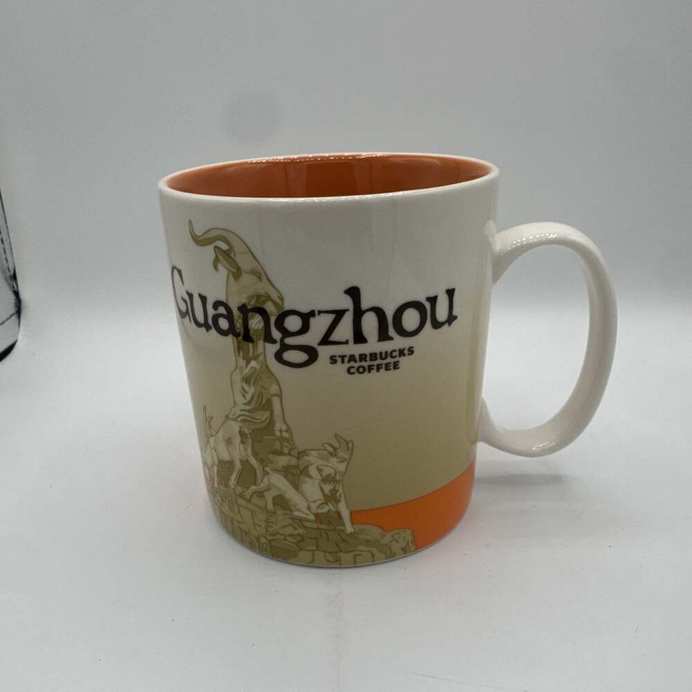 Starbucks Guangzhou China Global Icon Collector Series Coffee Mug Cup 16oz